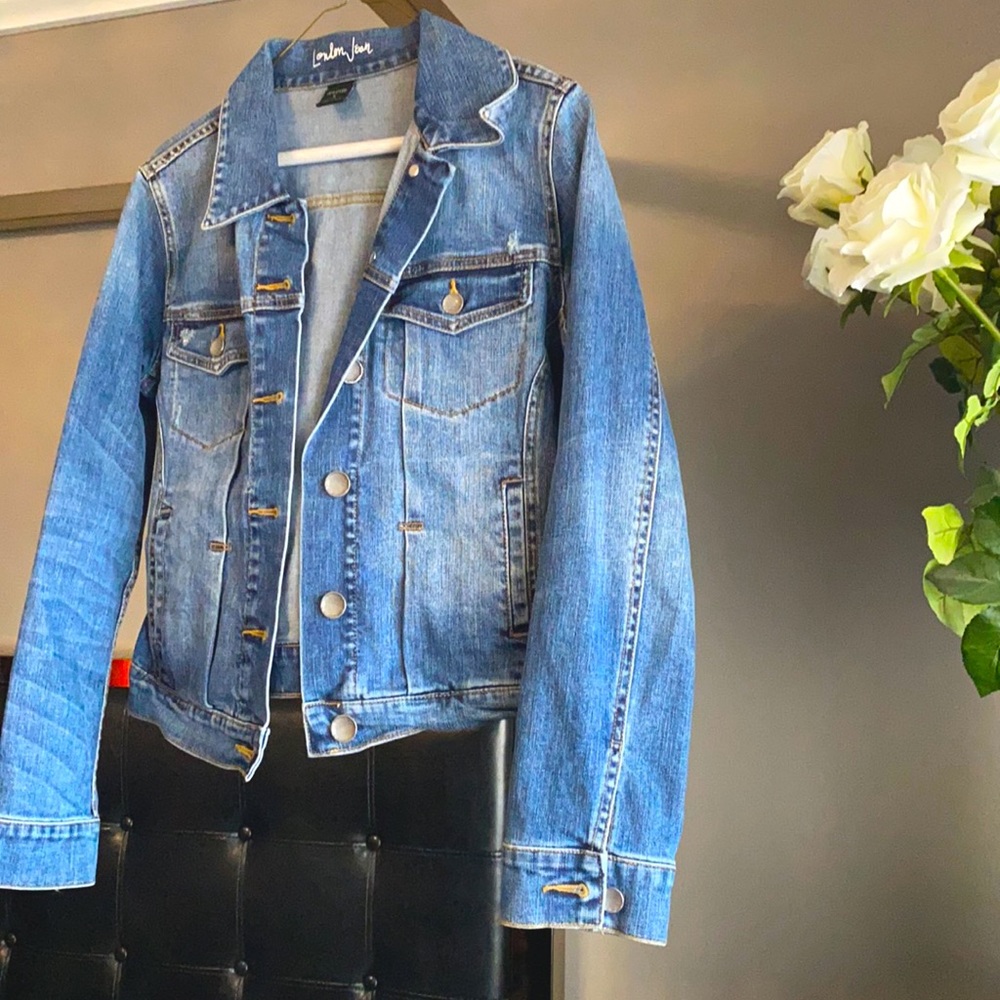 Victoria’s Secret London Jean Distressed design Jacket